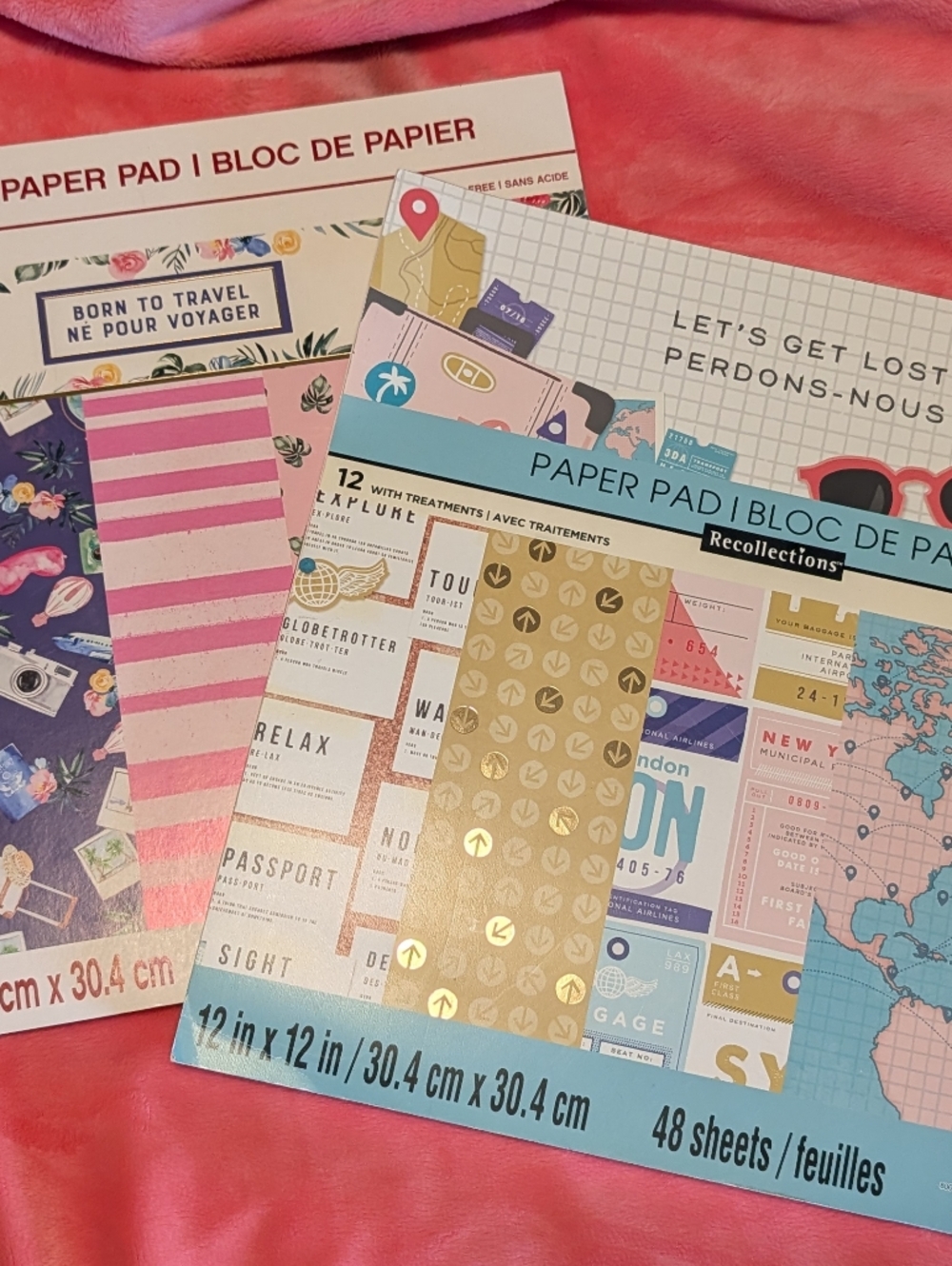 Recollections Paper Pad Lot Of 2